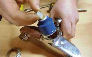 Как снять ручку смесителя grohe