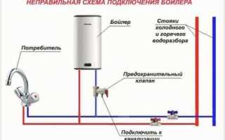 Почему из бойлера слабый напор горячей воды