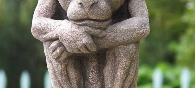 Чем покрасить садовые фигурки из гипса