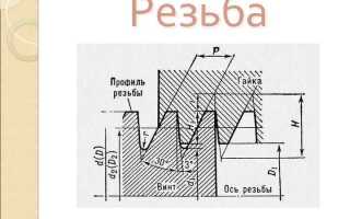 Сколько витков работает в резьбе
