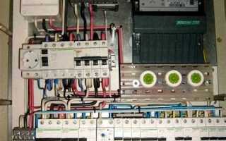 На что крепятся автоматы в щитке