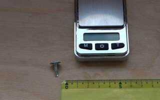 Сколько саморезов в 1 кг таблица