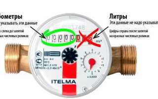 Как узнать последние показания счетчика воды