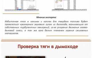 Почему тяга в дымоходе в обратную сторону