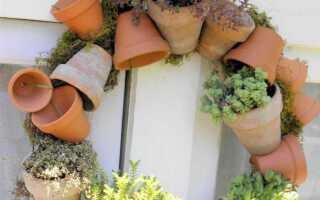 Как украсить сад своими руками из ненужных предметов