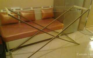 Как расположить сушилку для белья