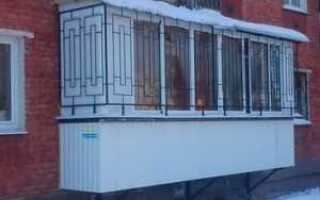 Пристроить балкон на первом этаже сколько стоит