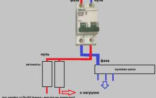 Фаза на ноль что будет
