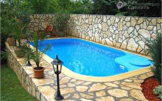 Как сделать крытый бассейн на даче своими руками