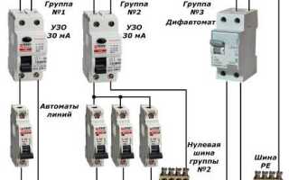 Сколько автоматов можно подключить к одному узо