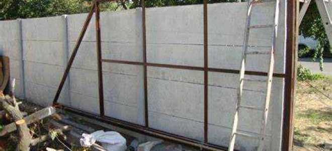 Как прикрепить сетку к забору из профлиста