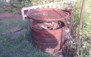 Как из бочки сделать очаг для дачи