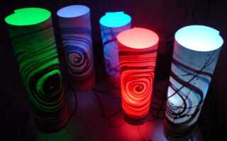 Светильник на батарейках своими руками как сделать