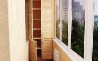 Как сделать шкаф на балконе своими руками из лдсп