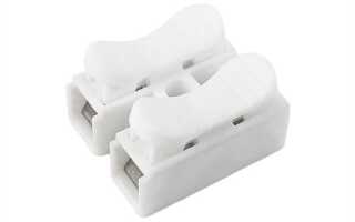 Клемма монтажная самозажимная прозрачная как крепить