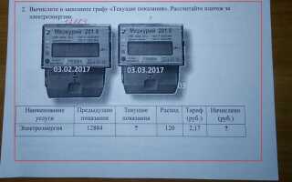 Как рассчитать электроэнергию по показаниям счетчика