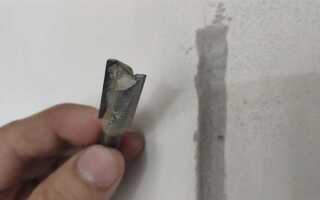 Как сделать штробу под проводку без штробореза