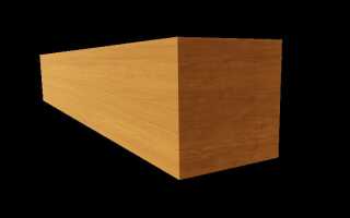 Сколько весит брус 100х100 6 метров