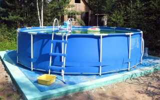 Как сделать подушку под бассейн