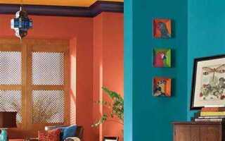 Какой цвет сочетается с кирпичным цветом