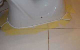 Как снять унитаз приклеенный на силикон