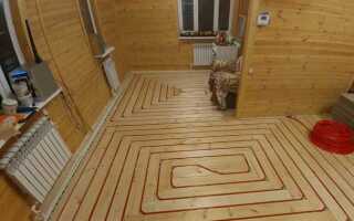 Как сделать теплый пол в частном доме