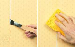 Чем приклеить обои без клея в домашних условиях