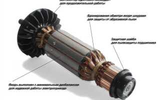 Что такое якорь в электродвигателе постоянного тока