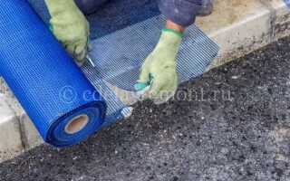 Как крепить сетку под штукатурку на стене