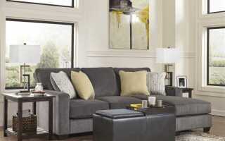 Серый диван в интерьере гостиной фото с чем сочетать