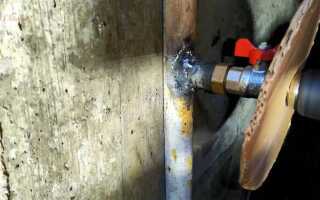 Как врезаться в пнд трубу под давлением