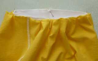 Как распороть резинку на штанах