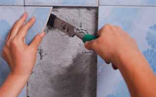 Отклеилась плитка на полу чем приклеить