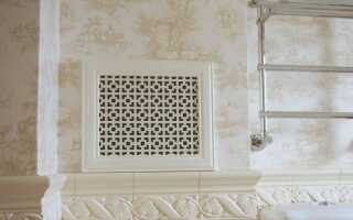 Чем покрасить пластиковую решетку вентиляции