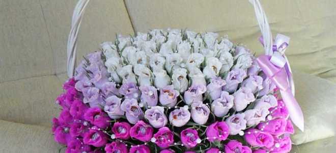 Как посадить цветы в корзину из лозы