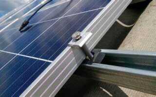 Как крепить солнечные панели на крыше