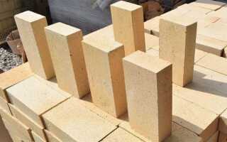 Чем покрасить шамотный кирпич на камине