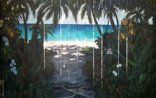 Как украсить старый забор на даче