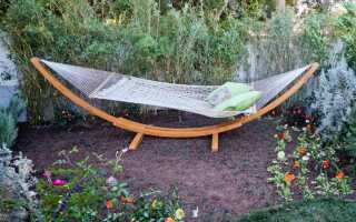 На что повесить гамак на даче
