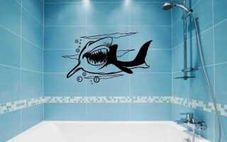 Что нужно для наклейки плитки в ванной