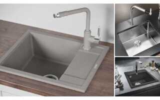 Из какого материала лучше покупать мойку для кухни