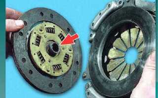 Какой стороной ставить диск сцепления 2109