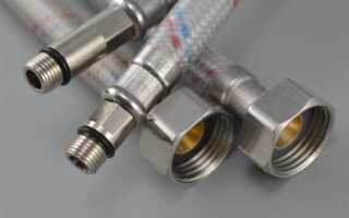 Что такое гибкая подводка для смесителя