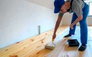 Как положить плитку на деревянный пол