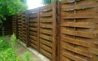 Сколько досок нужно на забор