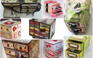 Как сделать шкаф из бумаги своими руками