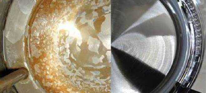 Как почистить термопот от накипи лимонной кислотой