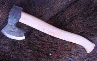 Как сделать топорище для топора