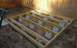 Как разметить фундамент под сарай своими руками