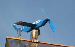 Как сделать флюгер своими руками в домашних условиях